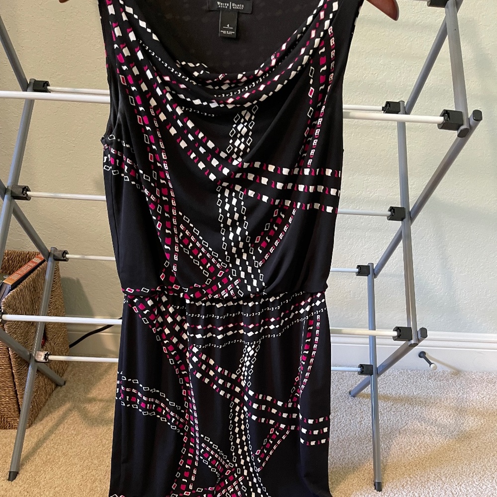 White House Black Market Printed Dress